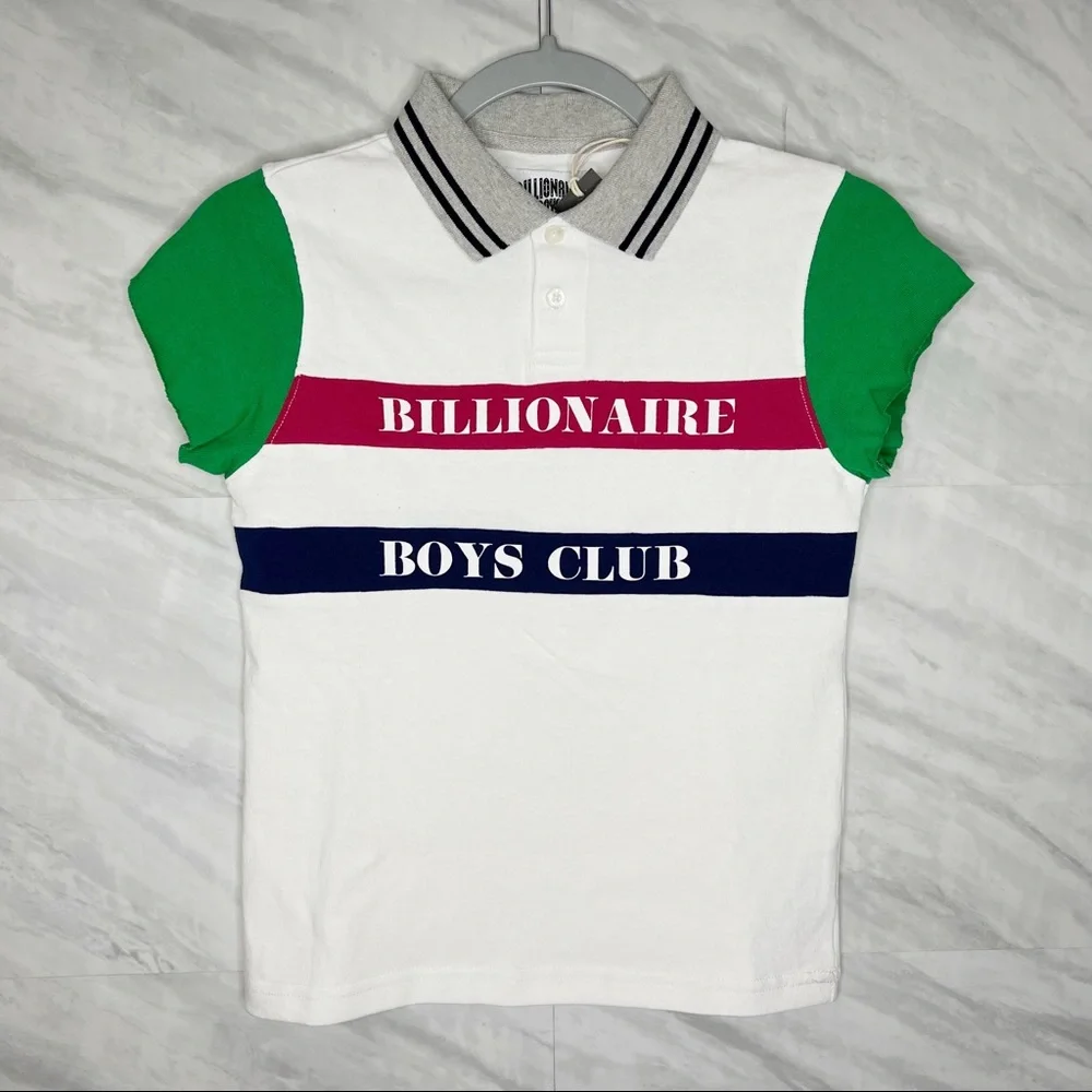 NEW Billionaire Boys Club Polo Kids 7/8